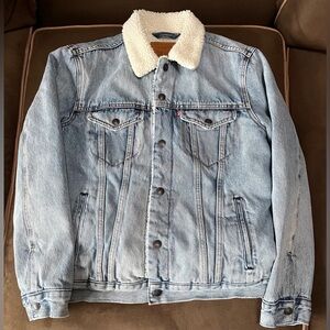 Levi’s Sherpa Trucker Denim Jacket